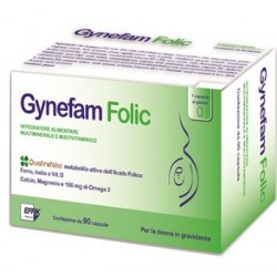 Effik Italia Gynefam Folic 3 Blister Da 30 Capsule - Integratori per gravidanza e allattamento - 927118861 - Effik Italia - €...