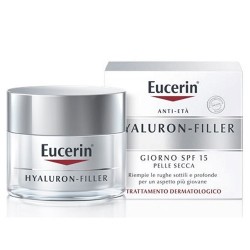 Eucerin Hyaluron-Filler Crema Giorno Anti-Rughe SPF 15 - 50 Ml - Trattamenti antietà e rigeneranti - 904354331 - Eucerin - € ...