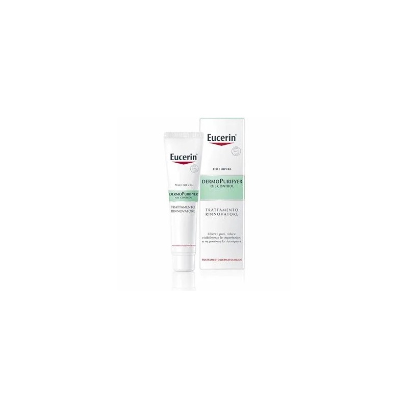 Eucerin Dermopurifyer Oil Control Trattamento Rinnovatore 40 Ml - Trattamenti per pelle impura e a tendenza acneica - 9738813...