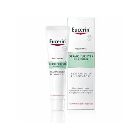 Eucerin Dermopurifyer Oil Control Trattamento Rinnovatore 40 Ml - Trattamenti per pelle impura e a tendenza acneica - 9738813...