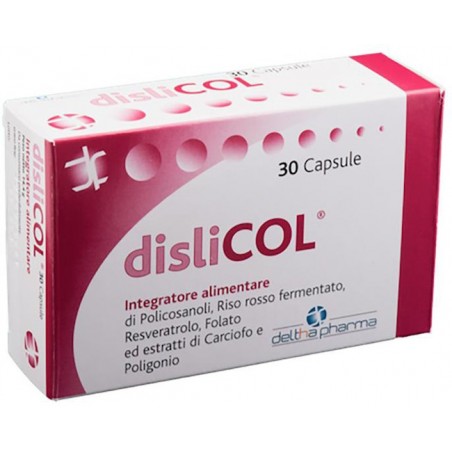 Deltha Pharma Dislicol 30 Capsule - Integratori per il cuore e colesterolo - 938614765 - Deltha Pharma - € 18,52