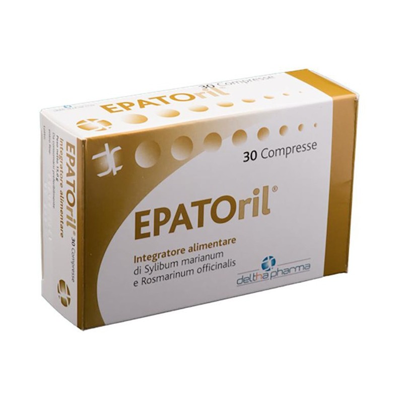 Deltha Pharma Epatoril 30 Compresse - Integratori per apparato digerente - 938615162 - Deltha Pharma - € 18,48