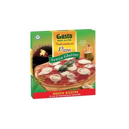 Farmafood Giusto Senza Glutine Fondi Pizza 280 G - Alimenti senza glutine - 921690347 - Giusto - € 5,59