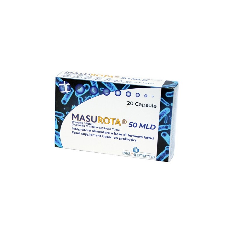 Deltha Pharma Masurota 50mld 20 Capsule - Integratori di fermenti lattici - 980143008 - Deltha Pharma - € 24,03
