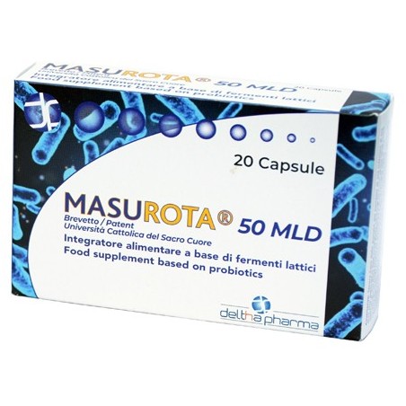 Deltha Pharma Masurota 50mld 20 Capsule - Integratori di fermenti lattici - 980143008 - Deltha Pharma - € 24,20