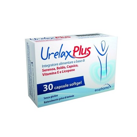 Ecupharma Urelax Plus 30 Capsule Softgel - Integratori per apparato uro-genitale e ginecologico - 971030251 - Ecupharma - € 1...