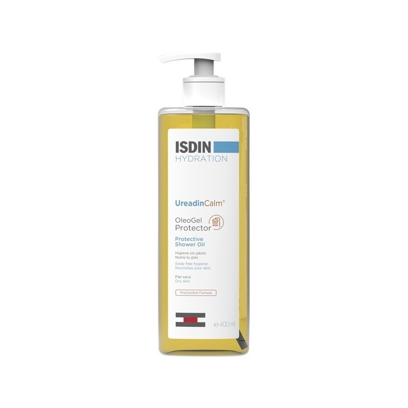 Isdin Ureadin Calm OleoGel Protector Olio Detergente Delicato 400 Ml - Trattamenti idratanti e nutrienti per il corpo - 93878...