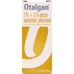 Otalgan 1% + 5% Gocce Auricolari 6 G - Farmaci per otite e mal d'orecchio - 004398018 - Otalgan - € 8,65
