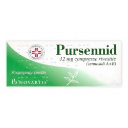 Pursennid 12 Mg Stitichezza Occasionale 30 Compresse Rivestite - Farmaci per stitichezza e lassativi - 004758049 - Pursennid ...