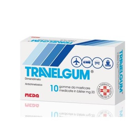 Travelgum Per Nausea E Vomito Durante I Viaggi 10 Gomme - Farmaci per nausea, mal di mare e mal d'auto - 005170028 - Travelgu...