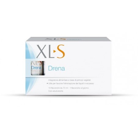 Perrigo Italia Xls Drena 10 Flaconcini X 10 Ml - Integratori per dimagrire ed accelerare metabolismo - 970378701 - XLS Medica...