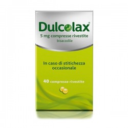 Dulcolax Stitichezza Occasionale 40 Compresse Rivestite - Farmaci per stitichezza e lassativi - 008997064 - Dulcolax