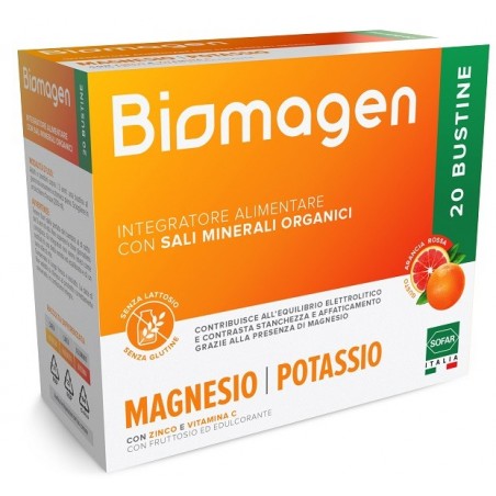 Sofar Biomagen 20 Bustine - Vitamine e sali minerali - 983429554 - Sofar - € 7,03
