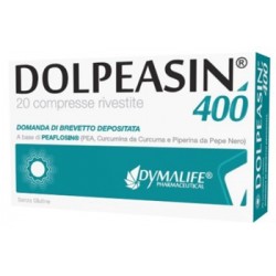 Dymalife Pharmaceutical Dolpeasin 400 20 Compresse Rivestite - Integratori - 941992733 - Dymalife Pharmaceutical - € 20,53