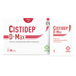 Cistidep D-Max Integratore per Benessere Urinario 20 Bustine - Integratori per cistite - 947224782 - Erbozeta - € 23,26
