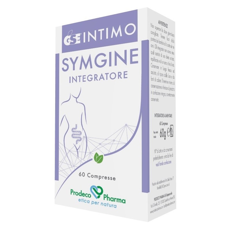 Prodeco Pharma Gse Intimo Symgine 60 Compresse - Integratori per difese immunitarie - 981545421 - Prodeco Pharma - € 18,67