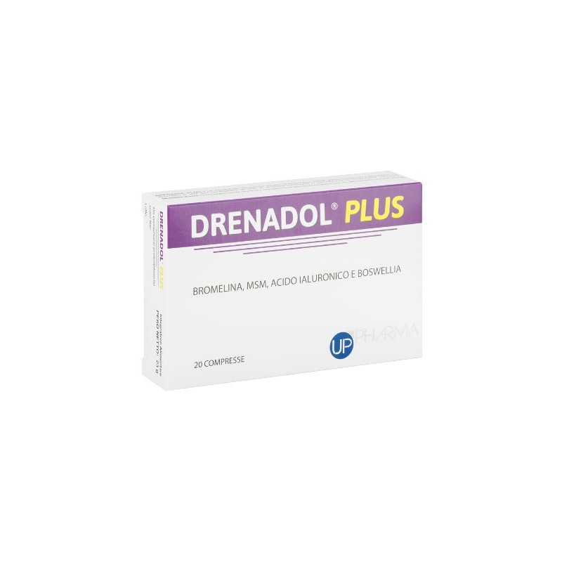 Up Pharma Drenadol Plus 20 Compresse - Integratori per dolori e infiammazioni - 972064214 - Up Pharma - € 16,94