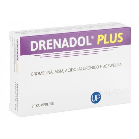 Up Pharma Drenadol Plus 20 Compresse - Integratori per dolori e infiammazioni - 972064214 - Up Pharma - € 16,94