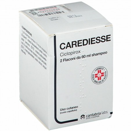 Carediesse Shampoo Per Dermatite Seborroica 2 x 60 Ml - Farmaci da banco - 037474032 - Cantabria Labs - € 16,35