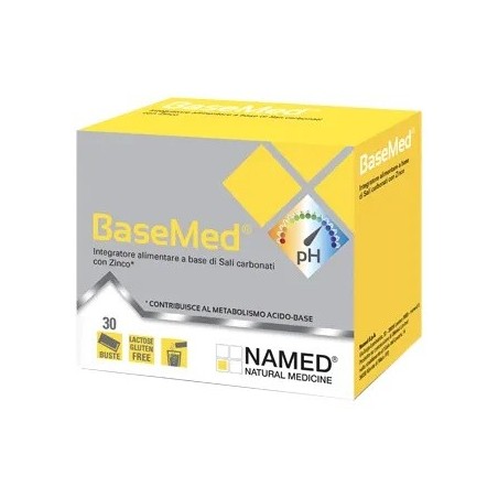 Named BaseMed Integratore Per il Metabolismo Acido-Base 30 Bustine - Vitamine e sali minerali - 980463943 - Named - € 12,60