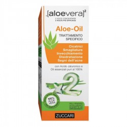 Zuccari Aloevera2 Aloe-Oil Per Cicatrici e Smagliature 50 Ml - Antismagliature ed elasticizzanti - 925329361 - Zuccari - € 7,08