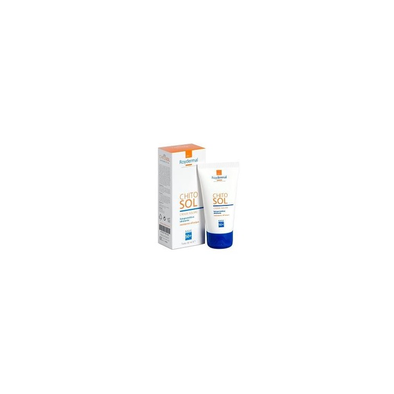 Roydermal Chitosol Crema Solare Fp 50+ Tubo 50 Ml - Trattamenti per dermatite e pelle sensibile - 900498458 - Roydermal - € 1...