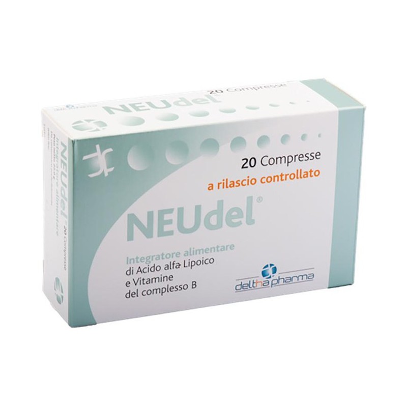 Deltha Pharma Neudel 20 Compresse - Vitamine e sali minerali - 938615337 - Deltha Pharma - € 21,63