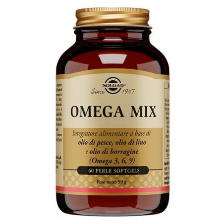 Solgar Omega Mix Integratore Per Funzione Cardiaca 60 Perle - Integratori per il cuore e colesterolo - 984564928 - Solgar - €...