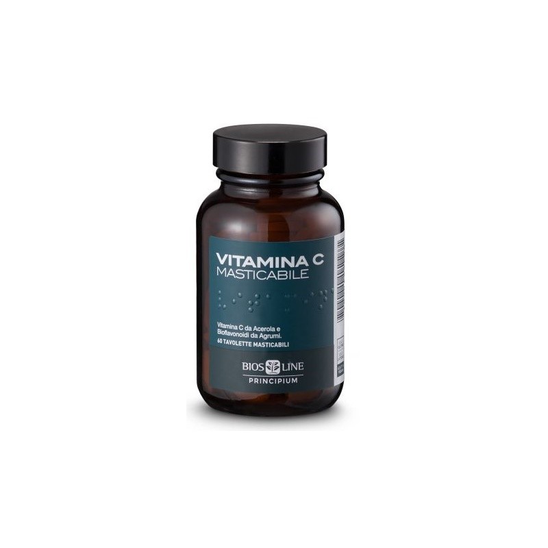Bios Line Principium Vitamina C Naturale 60 Compresse Masticabili 72 G - Vitamine e sali minerali - 934822899 - Bios Line - €...