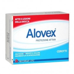 Alovex Protezione Attiva Per Afte e Lesioni Della Bocca 15 Cerotti - Prodotti per afte, gengiviti e alitosi - 924414485 - Alovex