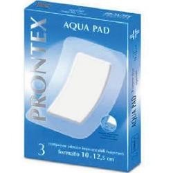 Safety Garza Compressa Prontex Aqua Pad 10x12,5 Cm 3 Pezzi - Medicazioni - 931418317 - Safety - € 5,02