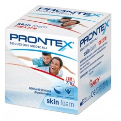 Safety Benda In Schiuma Prontex Skin Foam M 27 X 7 Cm Bianco - Medicazioni - 944250796 - Safety - € 4,33