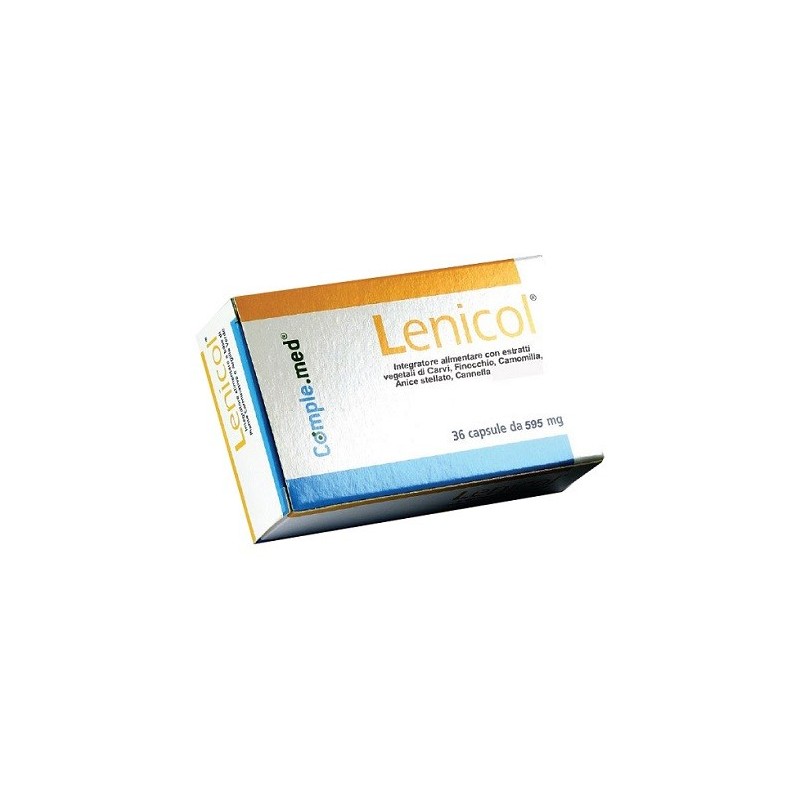 Lenicol Integratore per Favorire la Digestione 36 Capsule Comple. Med - 1