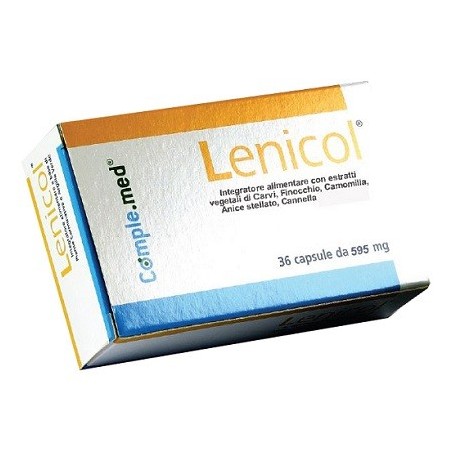 Lenicol Integratore per Favorire la Digestione 36 Capsule Comple. Med - 1 Lenicol Integratore per Favorire la Digestione 36 Capsule Comple. Med - 1