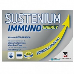 Sustenium Immuno Energy Difese Immunitarie Arancia 14 Bustine - Integratori per difese immunitarie - 925854301 - Sustenium Pl...