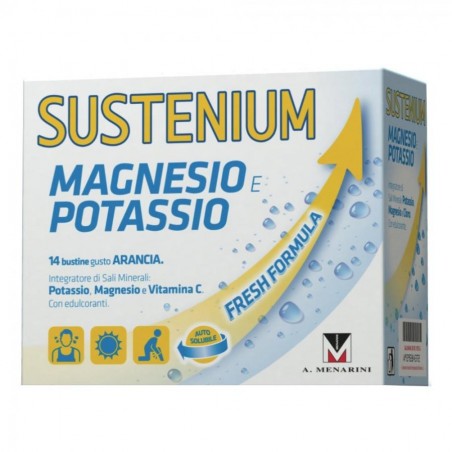 Sustenium Magnesio E Potassio 28 Buste - Vitamine e sali minerali - 973662582 - Sustenium Plus - € 11,38