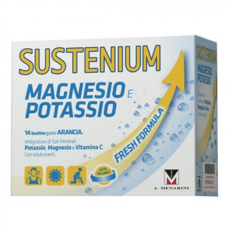 Sustenium Magnesio E Potassio 28 Buste - Vitamine e sali minerali - 973662582 - Sustenium - € 11,49