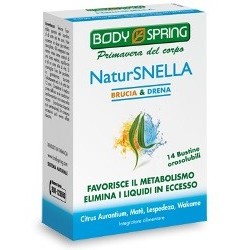 Angelini Body Spring Brucia & Drena 14 Bustine - Integratori per dimagrire ed accelerare metabolismo - 930493489 - Angelini