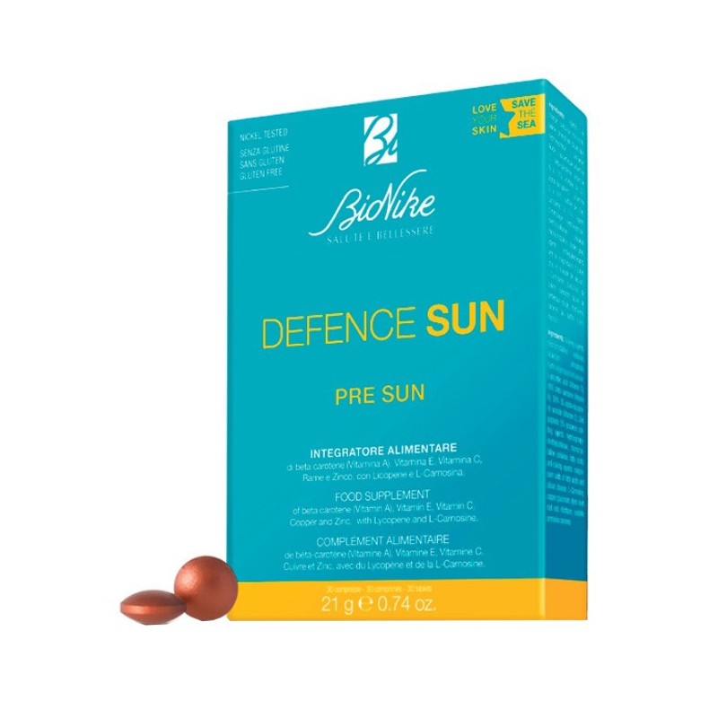 Bionike Defence Sun Pre Sun Integratore Antiossidante 30 Compresse - Integratori per l'abbronzatura - 982999233 - BioNike - €...