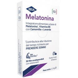 Ibsa Farmaceutici Italia Melatonina Ibsa 30 Film Orali - Integratori per umore, anti stress e sonno - 983742988 - Ibsa Farmac...