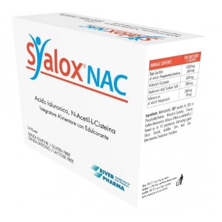 River Pharma Syalox Nac 14 Bustine Da 4 G - Integratori per apparato uro-genitale e ginecologico - 947244265 - River Pharma -...