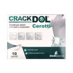 Shedir Pharma Crackdol Cerotti Dolori Articolari e Muscolari 10 Pezzi - Farmaci per dolori muscolari e articolari - 935992798...