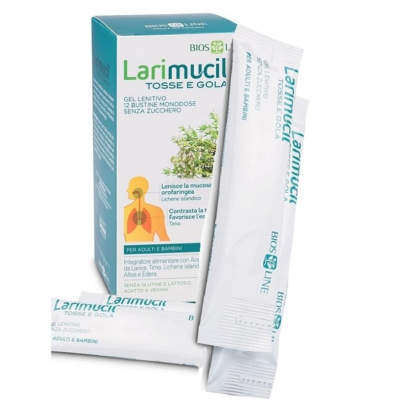 Bios Line Larimucil Tosse Gola 12 Bustine 10 Ml Bios Line - 1