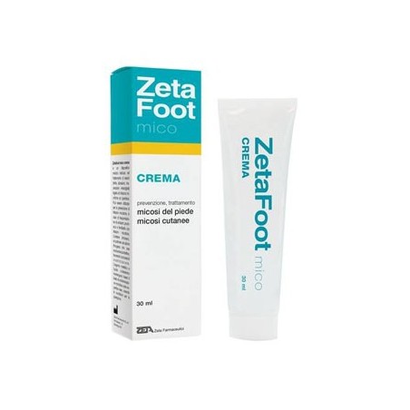 Zeta Farmaceutici Zetafoot Mico Crema Tubo 30 Ml - Trattamenti per pelle sensibile e dermatite - 934436837 - Zeta Farmaceutic...