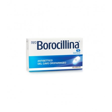 NeoBorocillina 1,2 Mg + 20 Mg Antisettico Cavo Orale 16 Pastiglie - Raffreddore e influenza - 022632121 - Neoborocillina - € ...