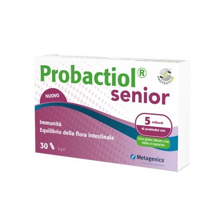 Metagenics Belgium Bvba Probactiol Senior Ita 30 Capsule Blister - Fermenti lattici - 975197981 - Metagenics - € 23,45