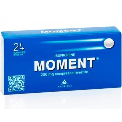 Moment 200 Mg - 24 Compresse Rivestite - Farmaci per dolori muscolari e articolari - 025669072 - Moment - € 9,63