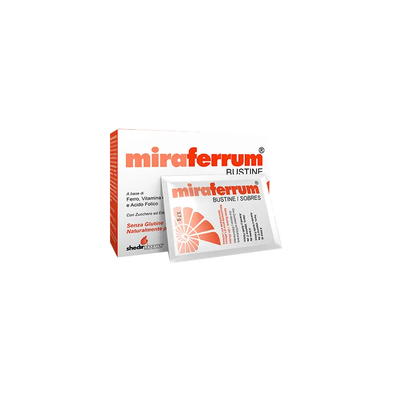 Miraferrum Integratore Per Stanchezza E Affaticamento 20 Bustine - Vitamine e sali minerali - 944111222 - Miraferrum - € 20,52