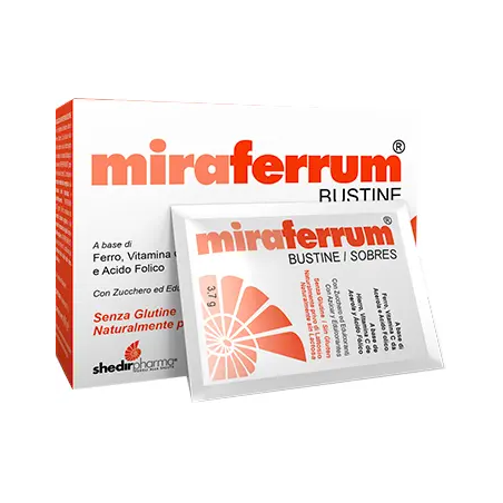 Miraferrum Integratore Per Stanchezza E Affaticamento 20 Bustine - Vitamine e sali minerali - 944111222 - Miraferrum - € 20,37