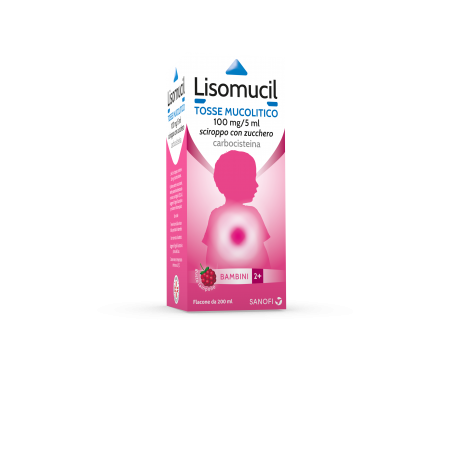 Lisomucil Tosse Mucolitico Sciroppo Con Zucchero Bambini 200 Ml - Farmaci per tosse secca e grassa - 023185061 - Lisomucil - ...